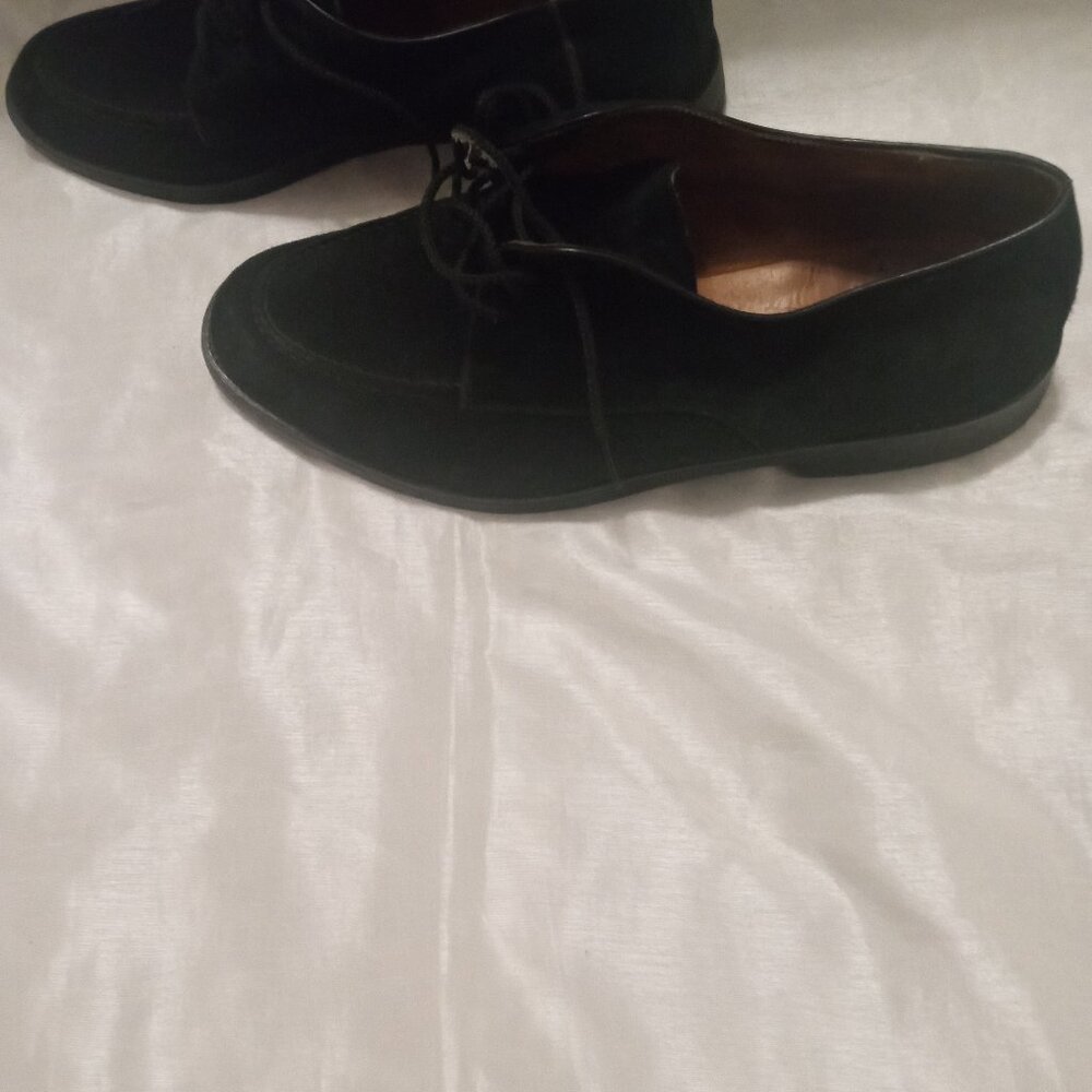 Cole Haan men's shoes black suede size9.5M